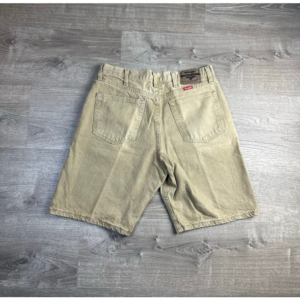 Men's Wrangler Relaxed Fit Shorts Tan Size 34